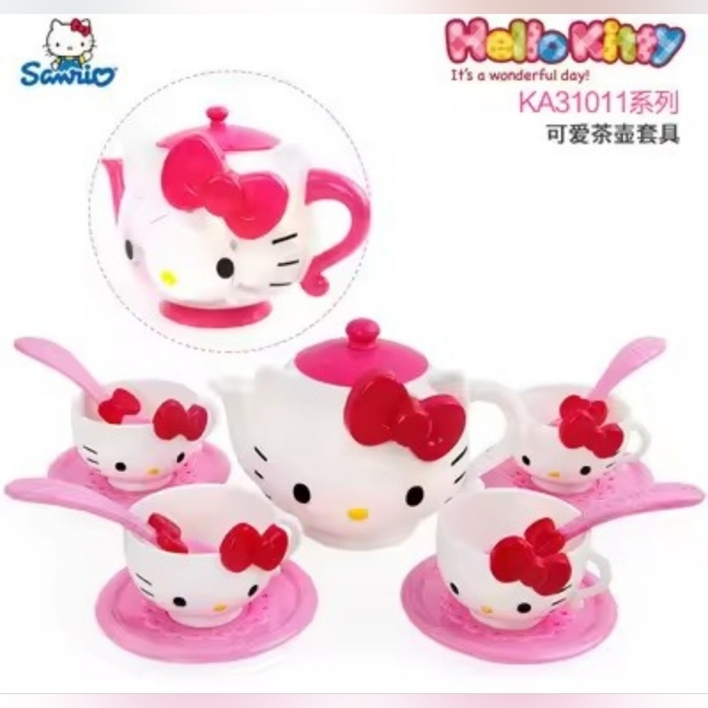 EXCLUSIVE - Hello Kitty Officially Licensed Tea Party Playset - Picture 3 of 12